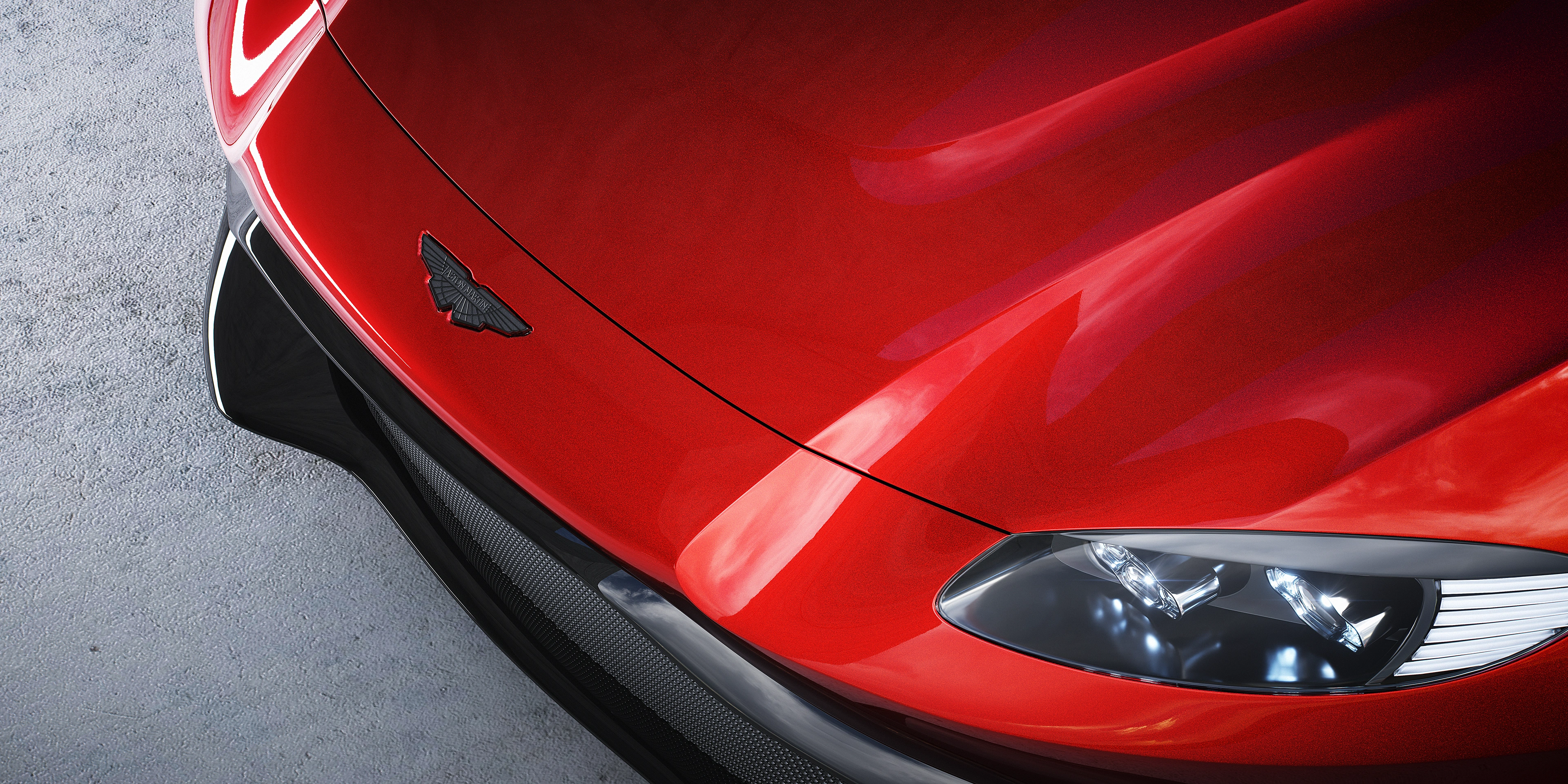 3D render of an Aston Martin Vantage