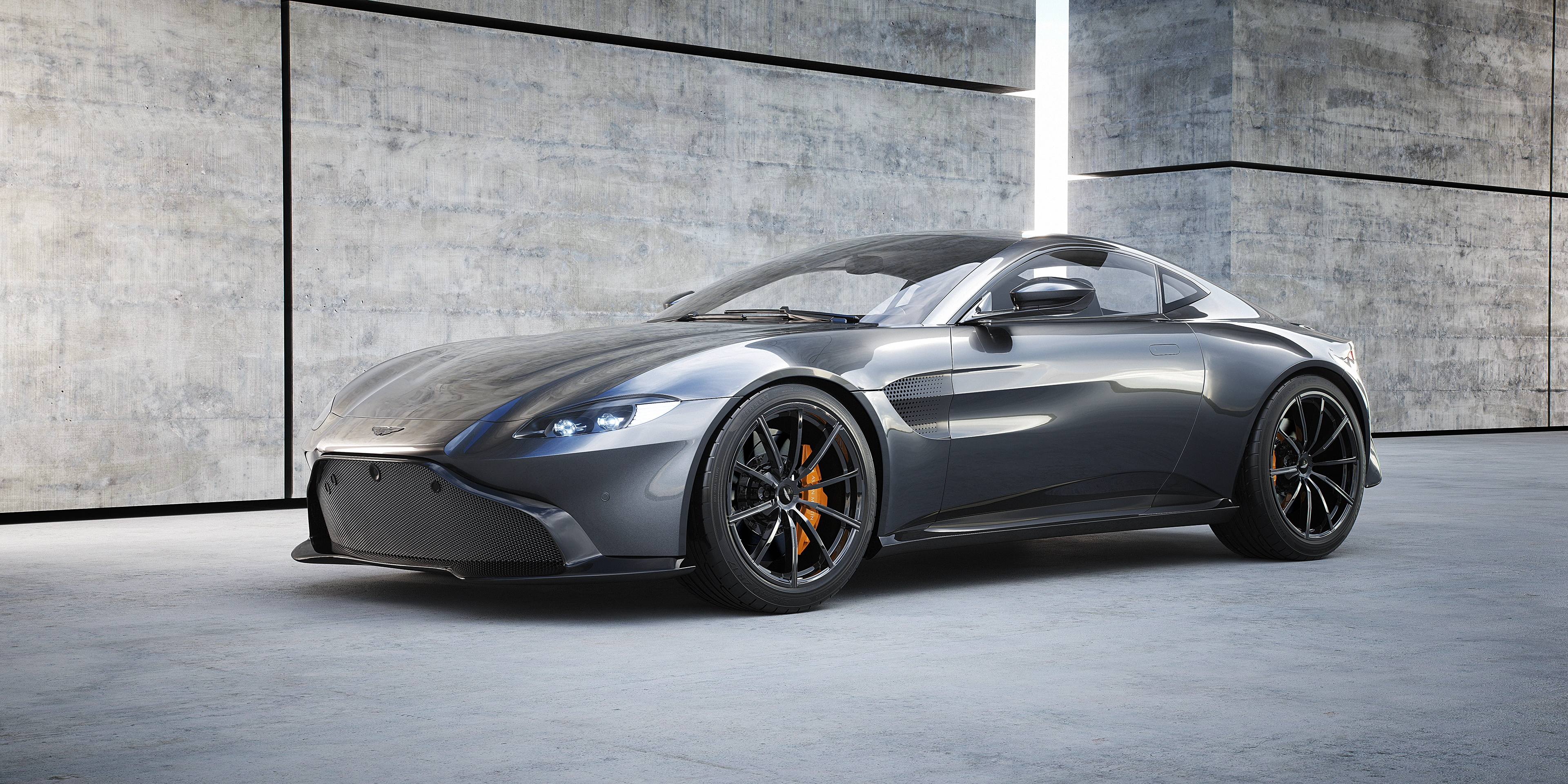 3D render of an Aston Martin Vantage