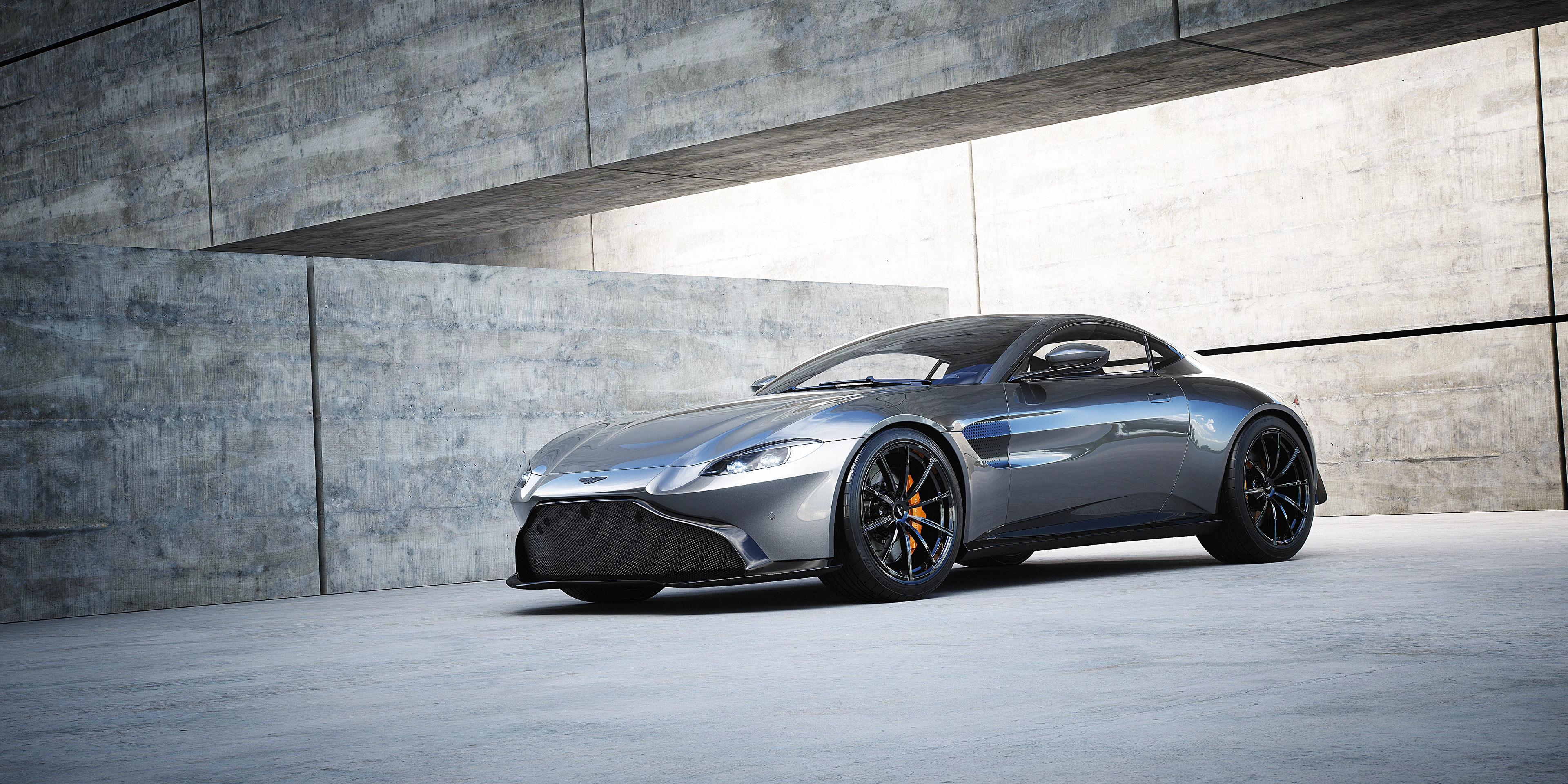 3D render of an Aston Martin Vantage