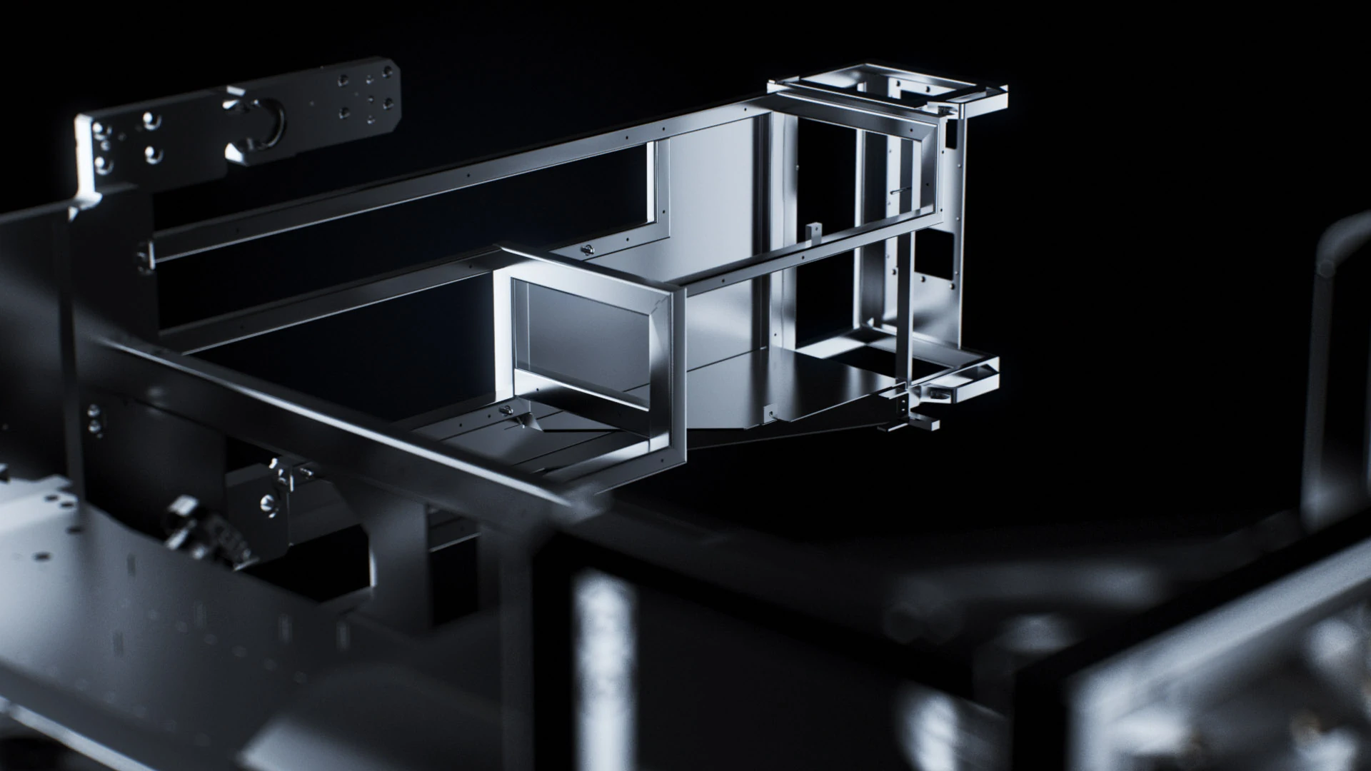 3D render for NTS Frames & Cabinets