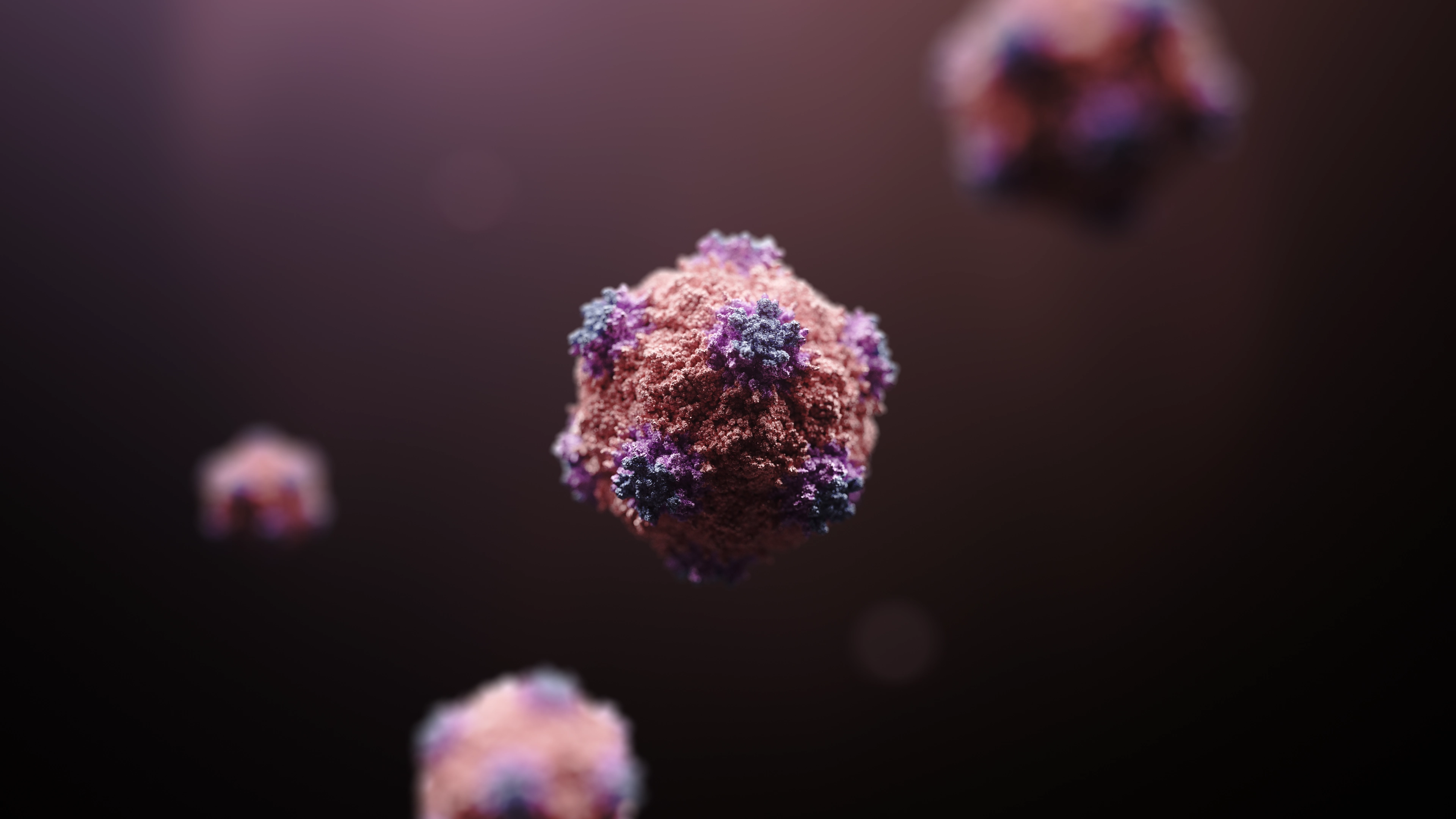 3D render of a Bean Pod Mottle Virus structure